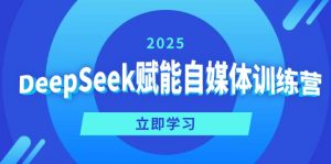DeepSeek赋能自媒体训练营，定位、变现、爆文全攻略！-网创星球